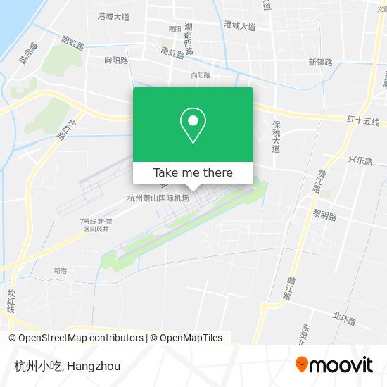 杭州小吃 map