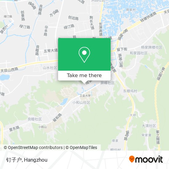 钉子户 map