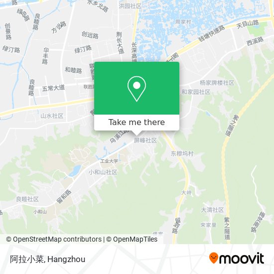 阿拉小菜 map