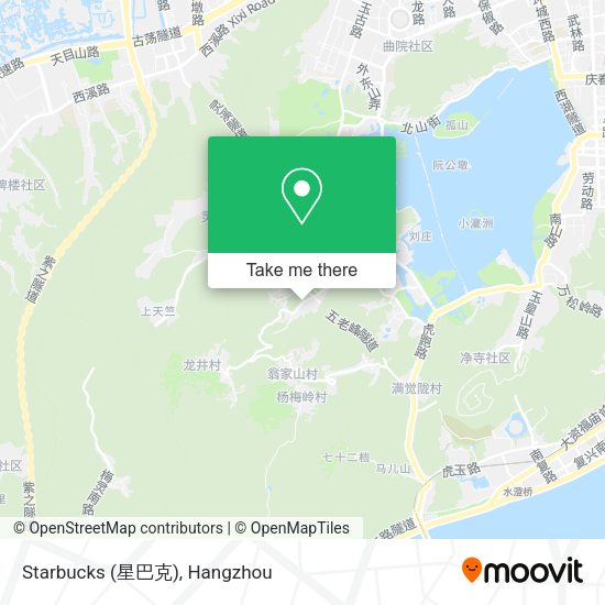 Starbucks (星巴克) map
