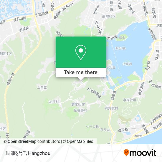 味事浙江 map