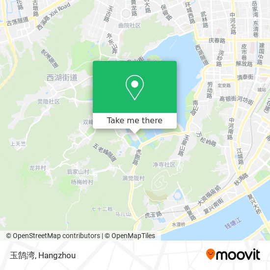 玉鹄湾 map