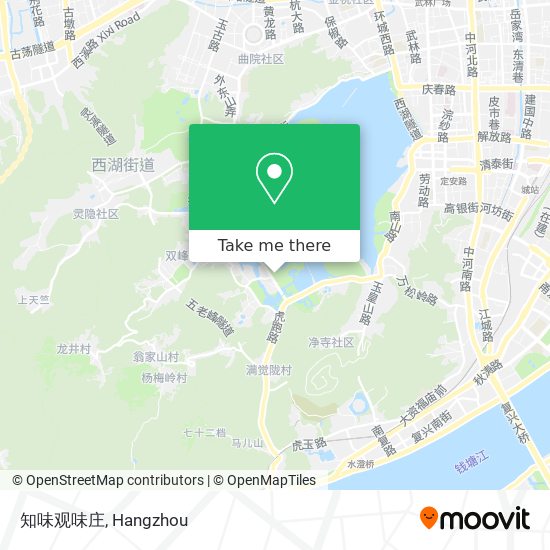 知味观味庄 map