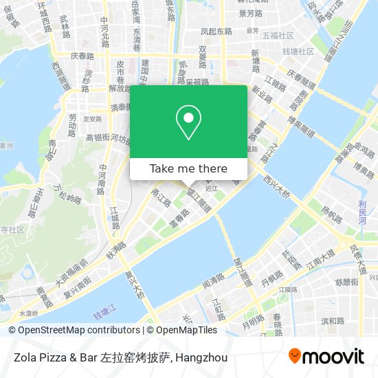 Zola Pizza & Bar 左拉窑烤披萨 map