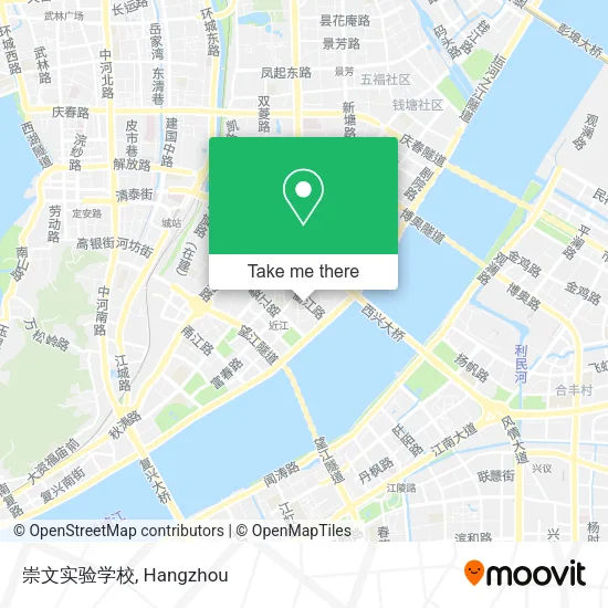 崇文实验学校 map