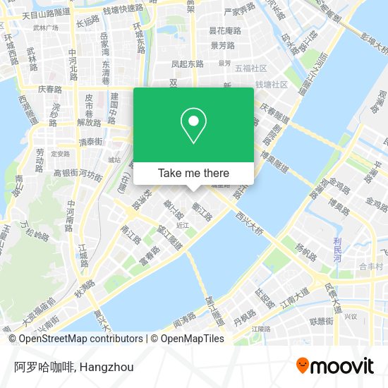 阿罗哈咖啡 map