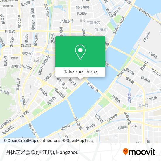 丹比艺术蛋糕(滨江店) map