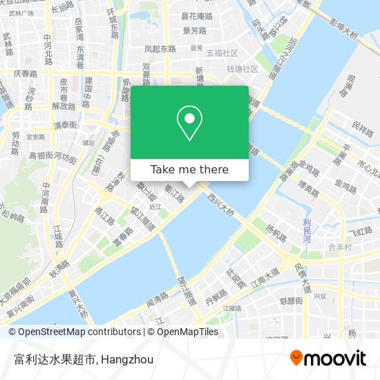 富利达水果超市 map