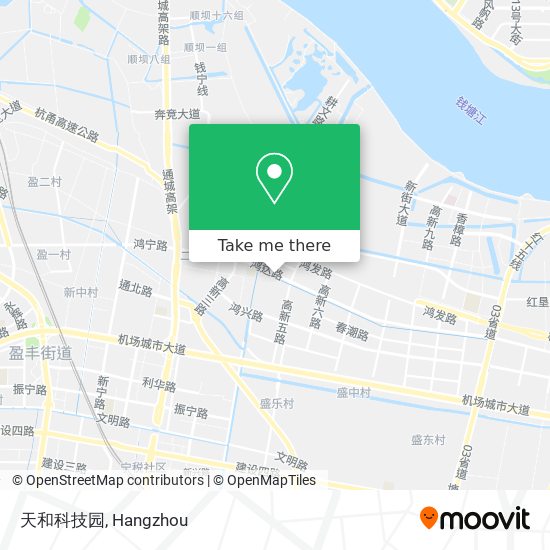 天和科技园 map