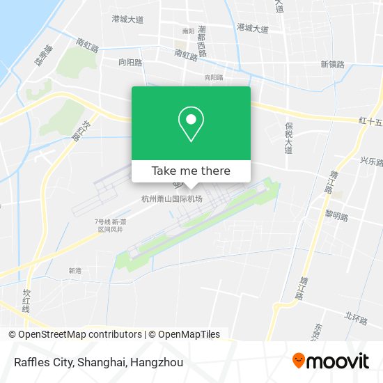 Raffles City, Shanghai map