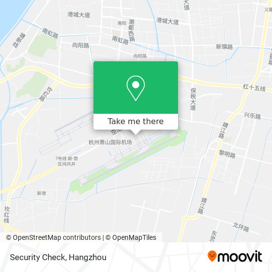 Security Check map