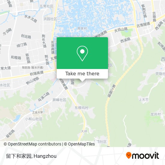 留下和家园 map