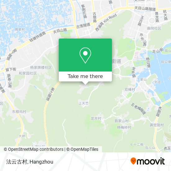 法云古村 map