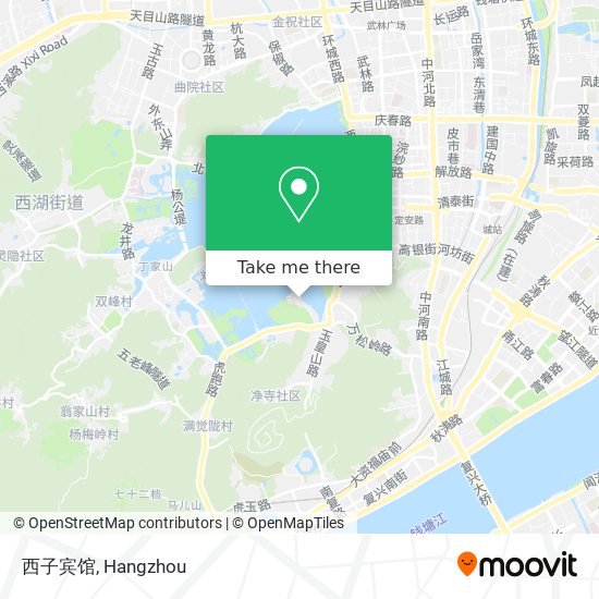 西子宾馆 map