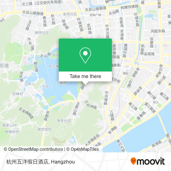 杭州五洋假日酒店 map