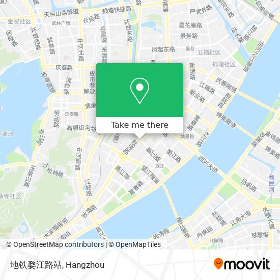 地铁婺江路站 map