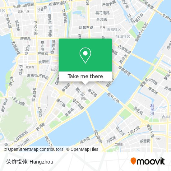 荣鲜馄饨 map