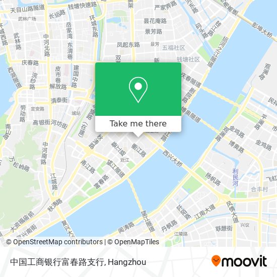 中国工商银行富春路支行 map