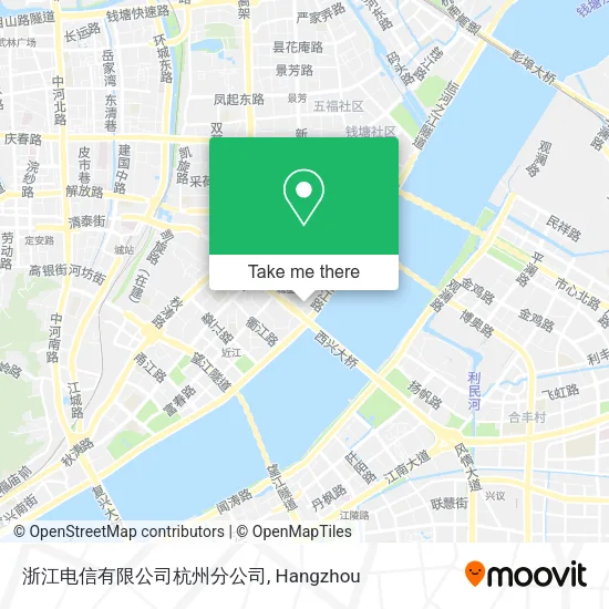 浙江电信有限公司杭州分公司 map