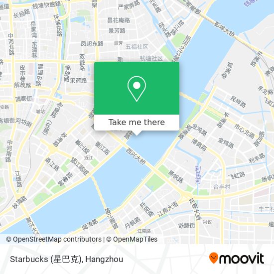 Starbucks (星巴克) map