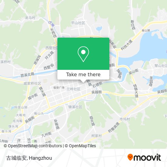 古城临安 map