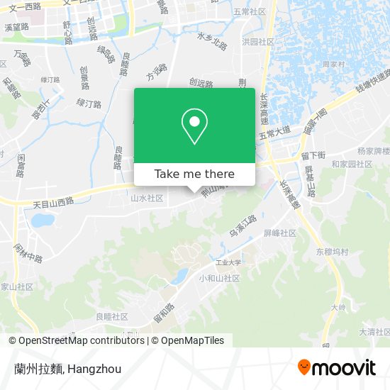 蘭州拉麵 map