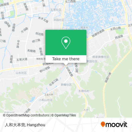 人和大本营 map