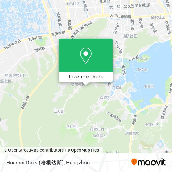 Häagen-Dazs (哈根达斯) map