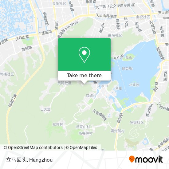 立马回头 map