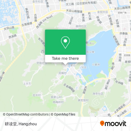 耕读堂 map