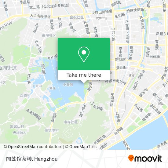 闻莺馆茶楼 map