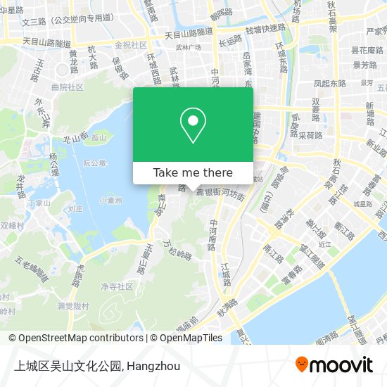 上城区吴山文化公园 map