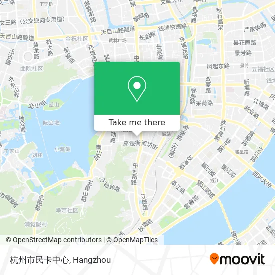 杭州市民卡中心 map