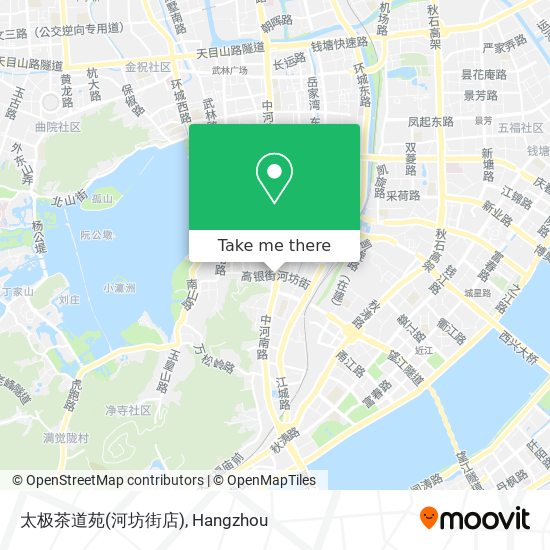太极茶道苑(河坊街店) map