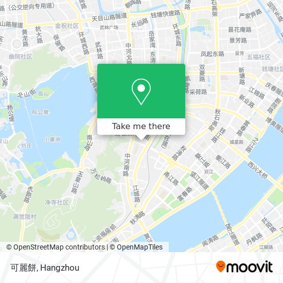 可麗餅 map