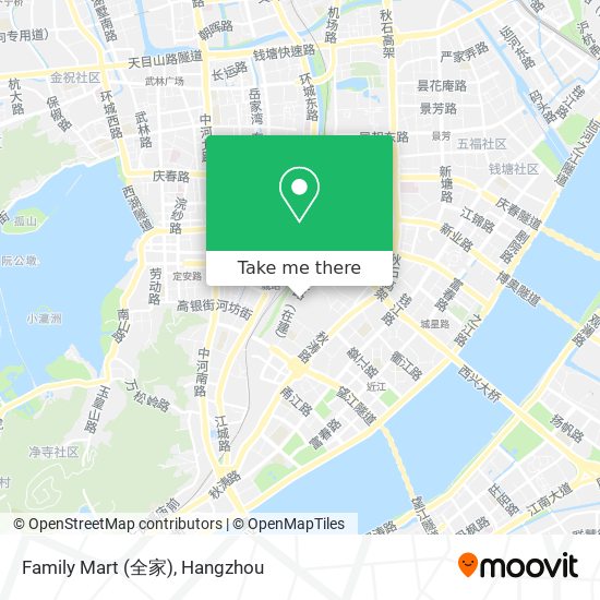 Family Mart (全家) map