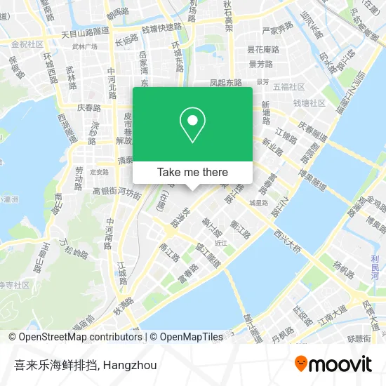 喜来乐海鲜排挡 map