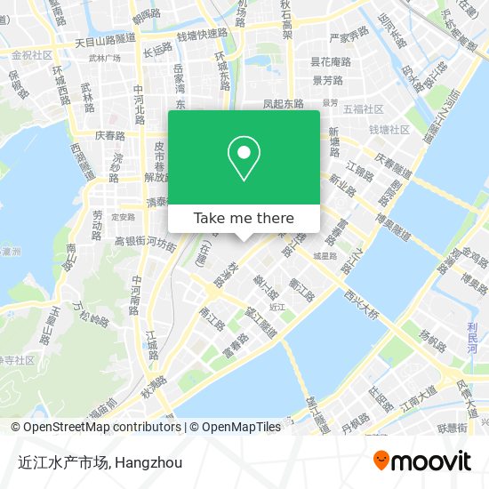 近江水产市场 map