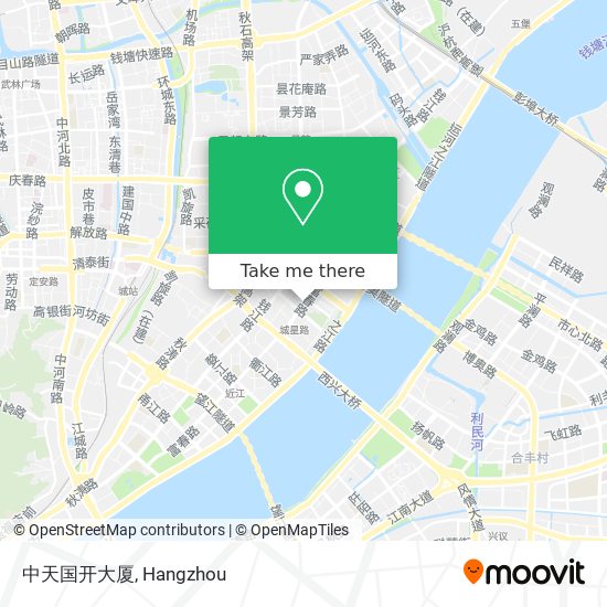 中天国开大厦 map