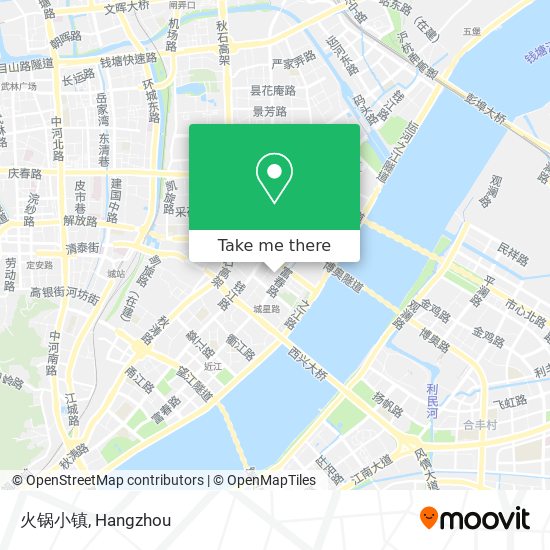 火锅小镇 map