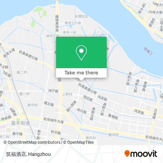 筑福酒店 map