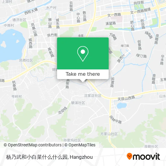 杨乃武和小白菜什么什么园 map