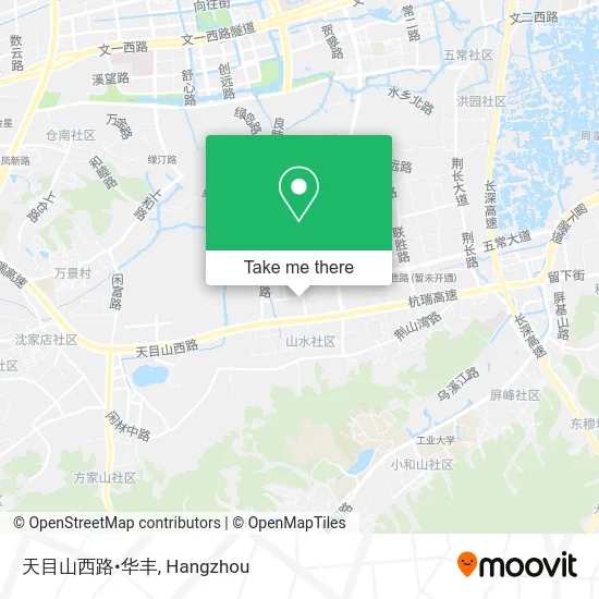 天目山西路•华丰 map