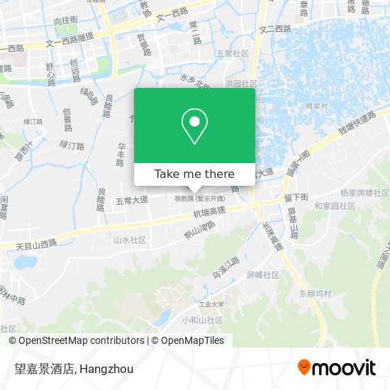 望嘉景酒店 map