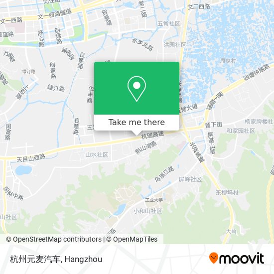 杭州元麦汽车 map