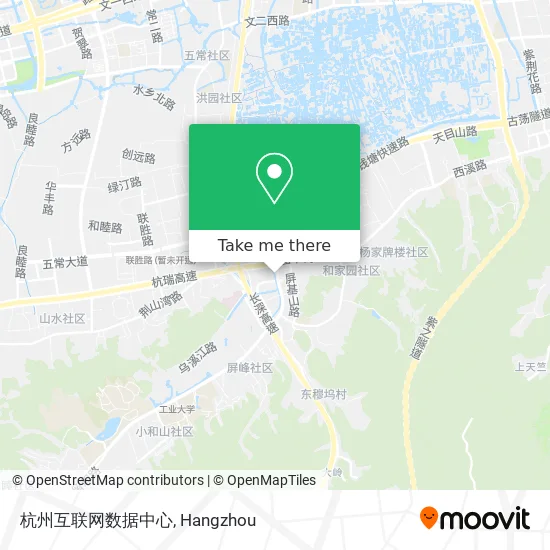 杭州互联网数据中心 map