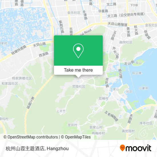 杭州山霞主题酒店 map