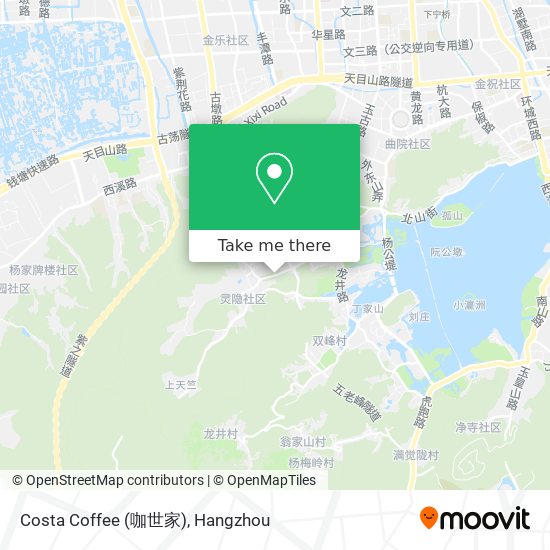 Costa Coffee (咖世家) map