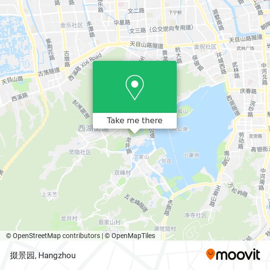 掇景园 map