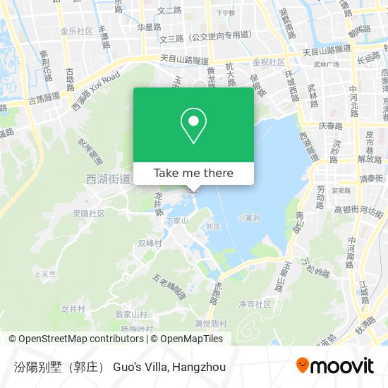 汾陽别墅（郭庄） Guo's Villa map